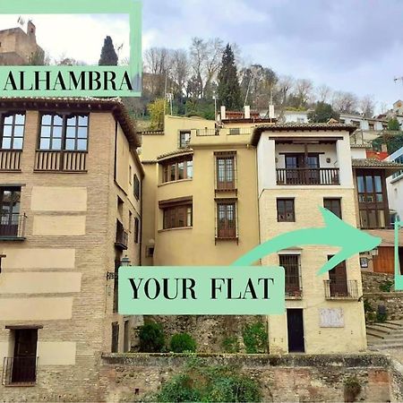 Cosy Flat / Literally At The Foot Of Alhambra Apartment Granada Exterior foto
